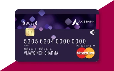 Axis Bank Buzz Credit Card LoanBazaar Axis Bank Buzz Credit Card