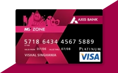 Axis MY Zone Credit Card LoanBazaar Axis MY Zone Credit Card