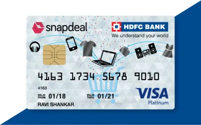 Snapdeal HDFC Bank Credit Card LoanBazaar Snapdeal HDFC Bank Credit Card