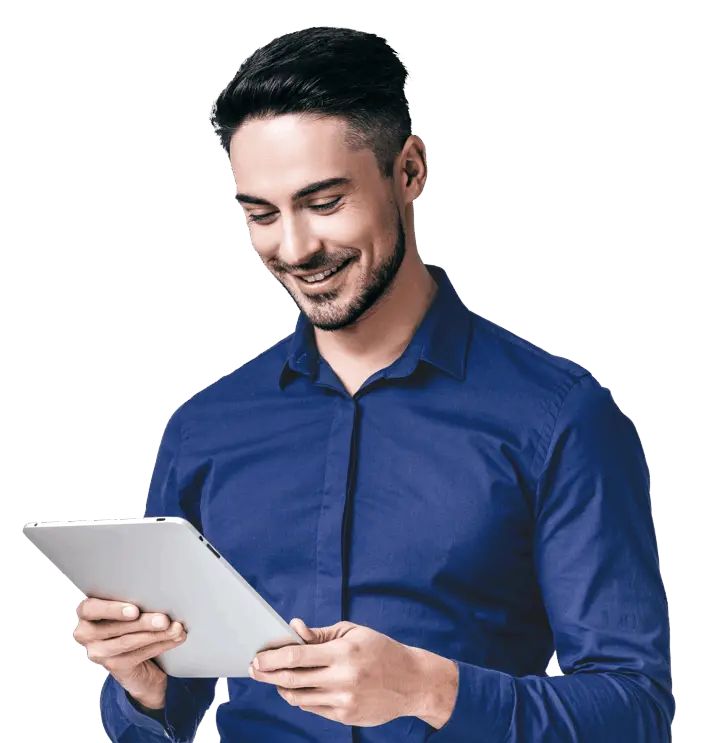 Man Applying for Loan